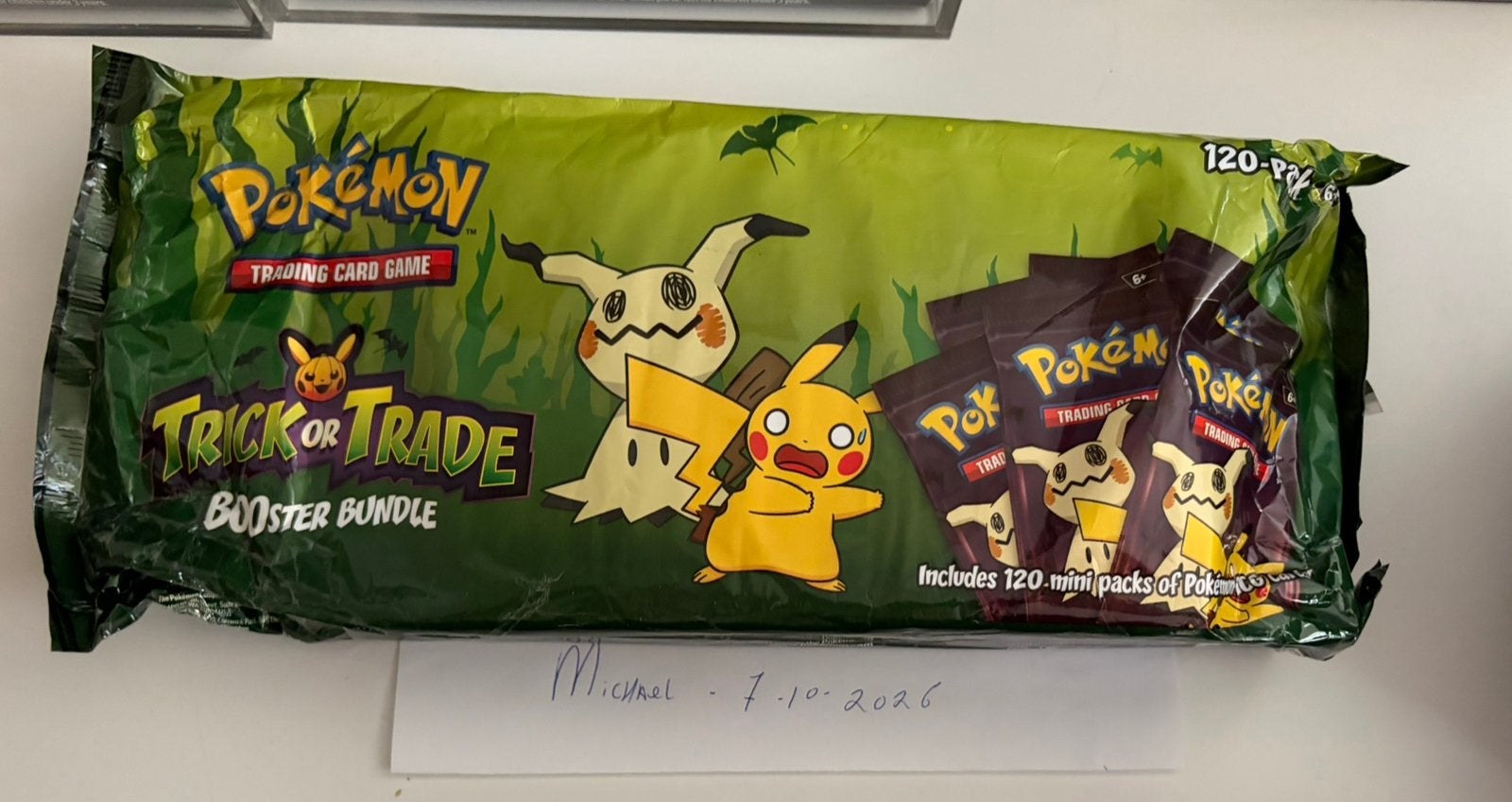 Pokémon Trick or Trade 2023 BOOster Bundle (120 Packs), Ophalen of Verzenden, Nieuw, Booster