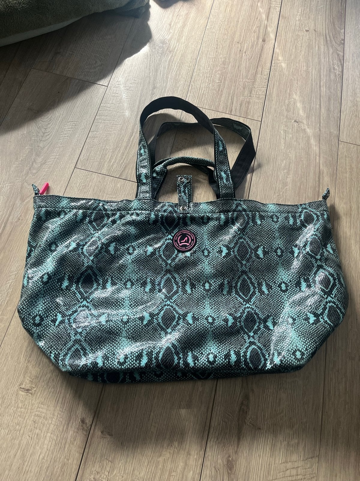 All-Time Favourites Shopper Slangenprint met Clutch, Sieraden, Tassen en Uiterlijk, Tassen | Damestassen, Zo goed als nieuw, Shopper