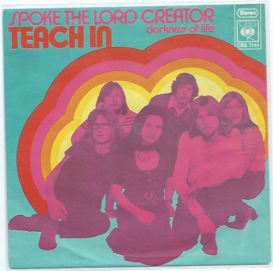 Nederbeat- Teach In- Spoke the lord Creator, Verzenden, 7 inch, Pop, Fotohoes