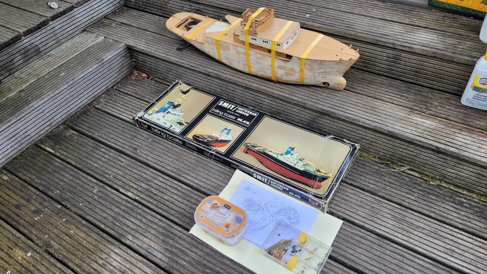 Smit Rotterdam om af te bouwen, Hobby en Vrije tijd, Modelbouw | Boten en Schepen, Ophalen