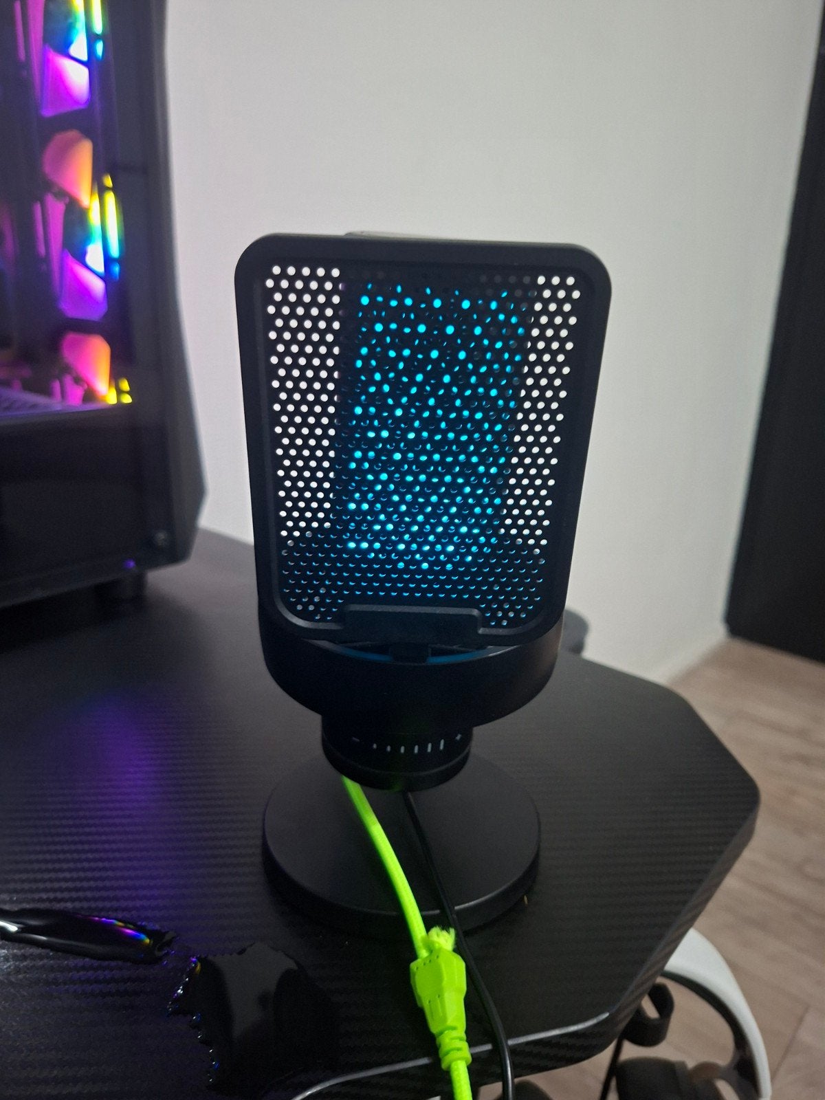Razer Seiren Mini USB Microfoon - Zwart, Ophalen of Verzenden, Zo goed als nieuw, Studiomicrofoon