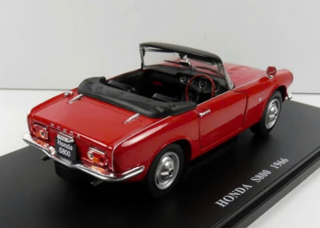 HONDA S800 1966 rood schaal 1/24 Salvat, Hobby en Vrije tijd, Verzenden, Nieuw, Auto, Overige merken