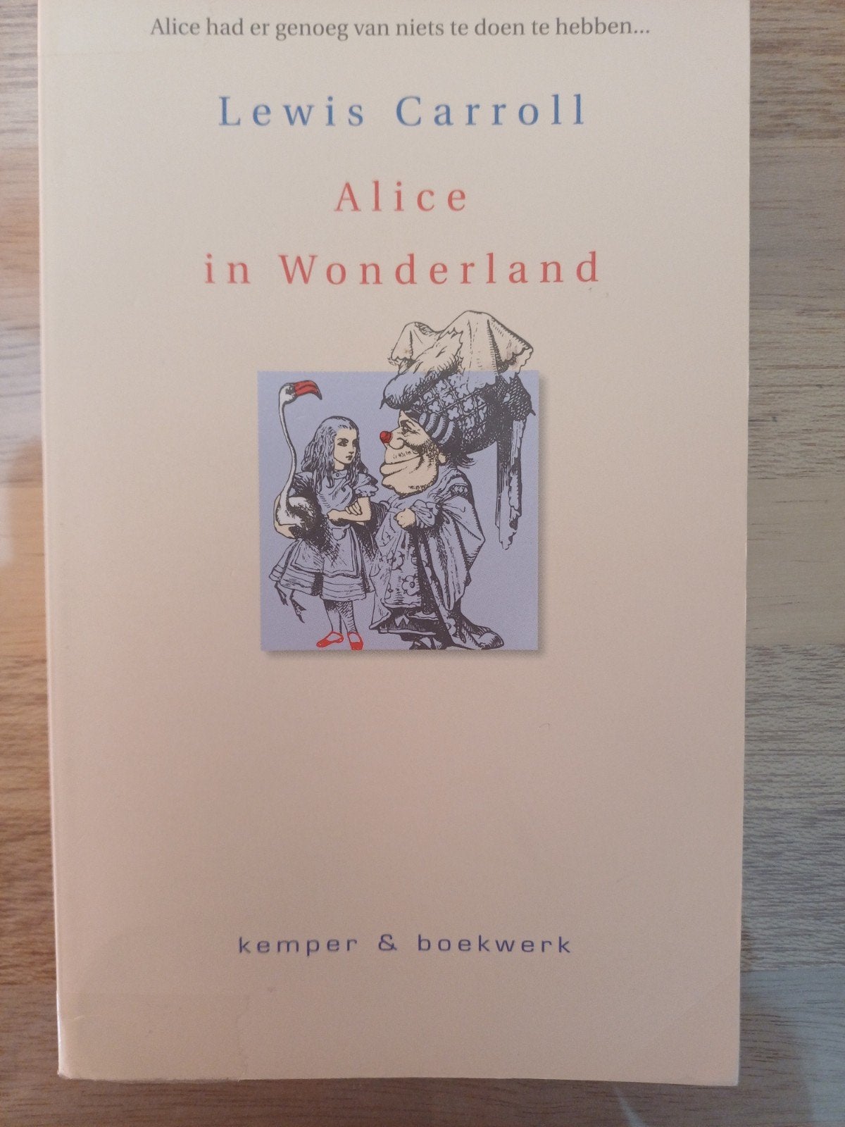 Lewis Carroll -Alice in Wonderland. Frisse editie, Fictie algemeen, Zo goed als nieuw, Lewis Carroll, Ophalen of Verzenden