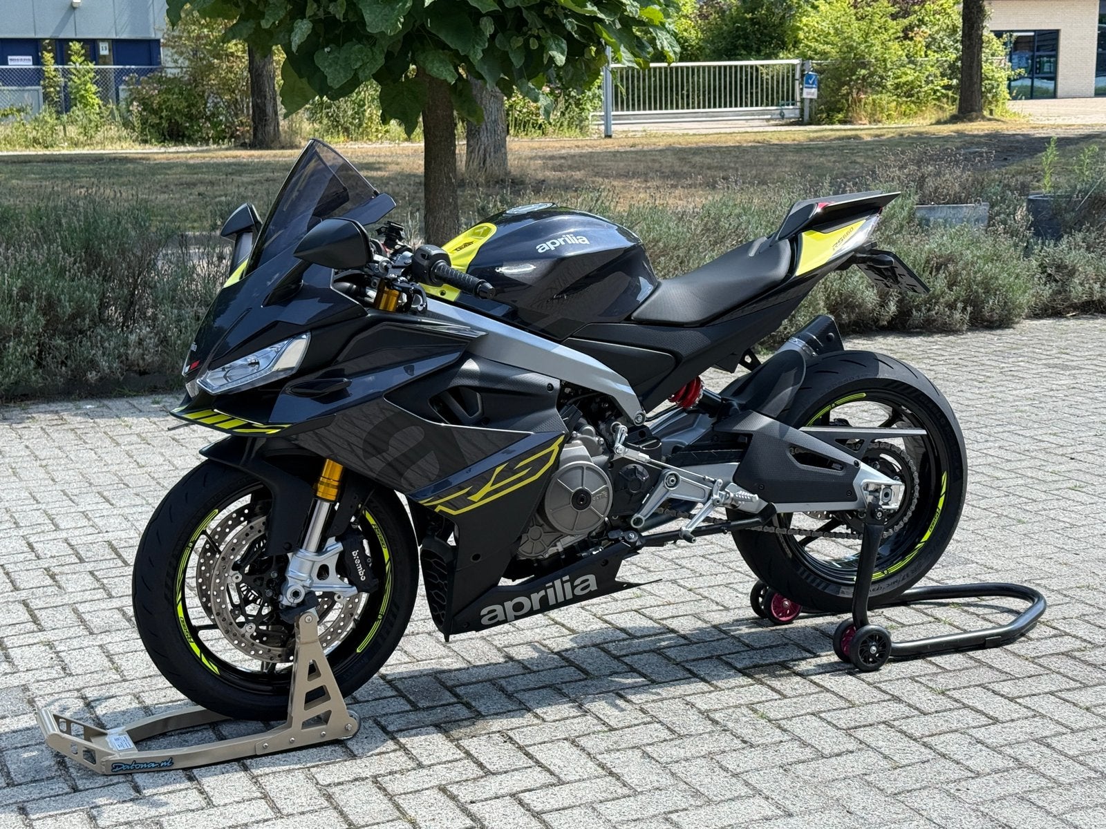 Aprilia RS660 2026 |35KW| Orig. NL 1e eigenaar. Vol., Motoren, 2 cilinders, Occasion, Minimaal motorrijbewijs A2, Traction Control
