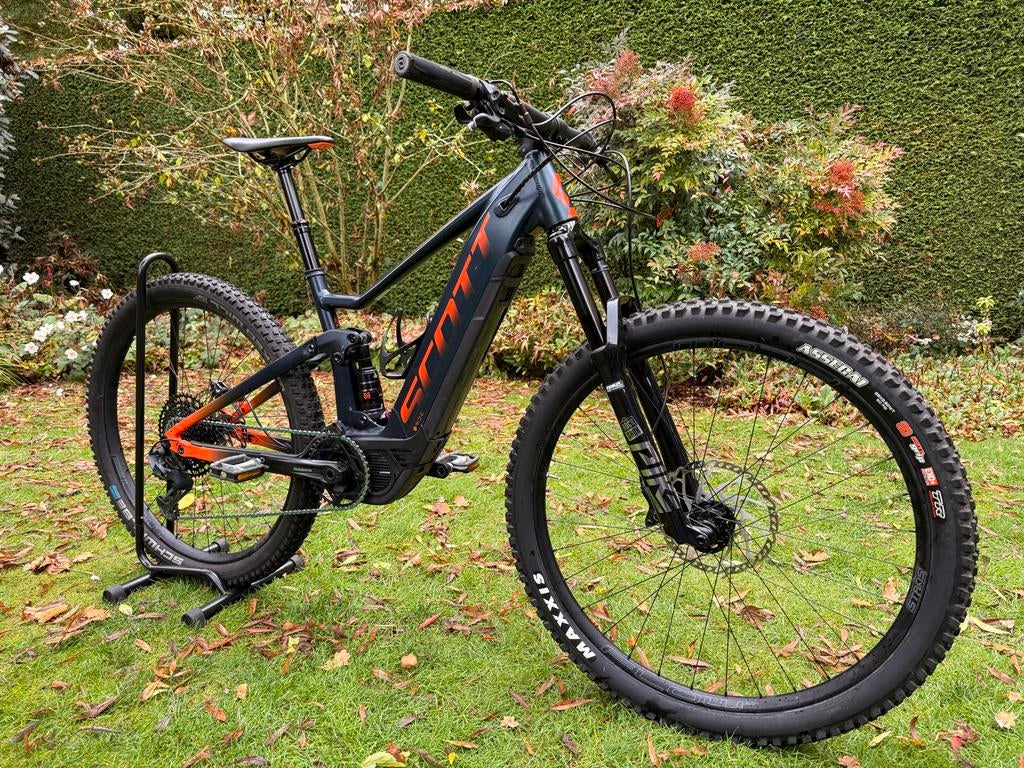 Scott Spark EMTB - Extra accu & RockShox Pike, Gebruikt, Fully, 49 tot 53 cm, Schijfrem