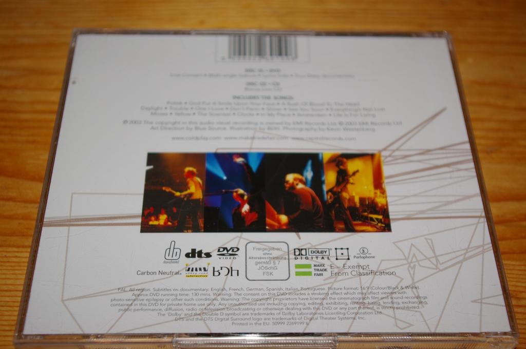 CD Goldplay Live 2003, Verzenden, Gebruikt, Poprock