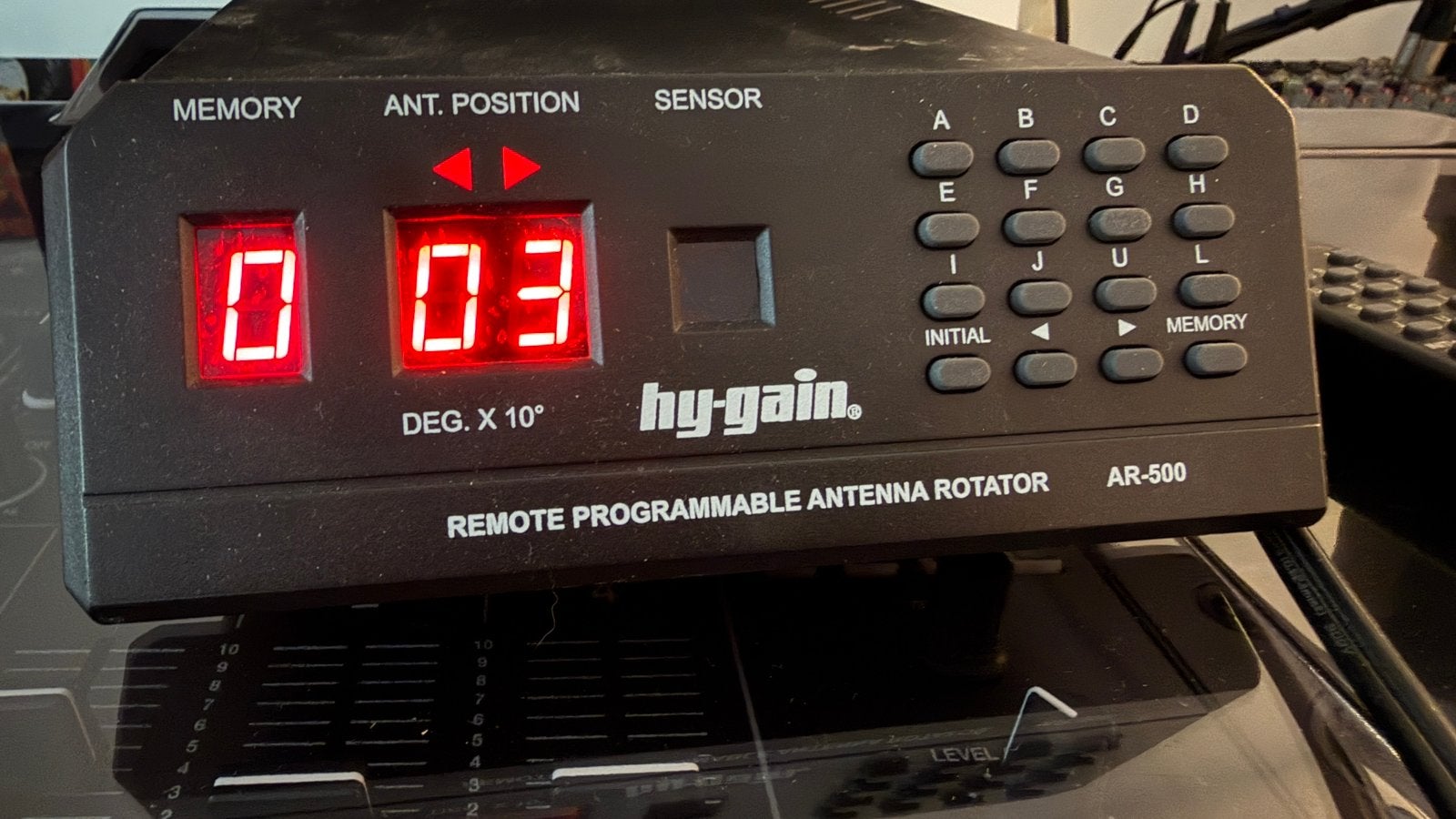 Hy-Gain ar-500 rotor controller, Ophalen of Verzenden, Gebruikt, Antenne