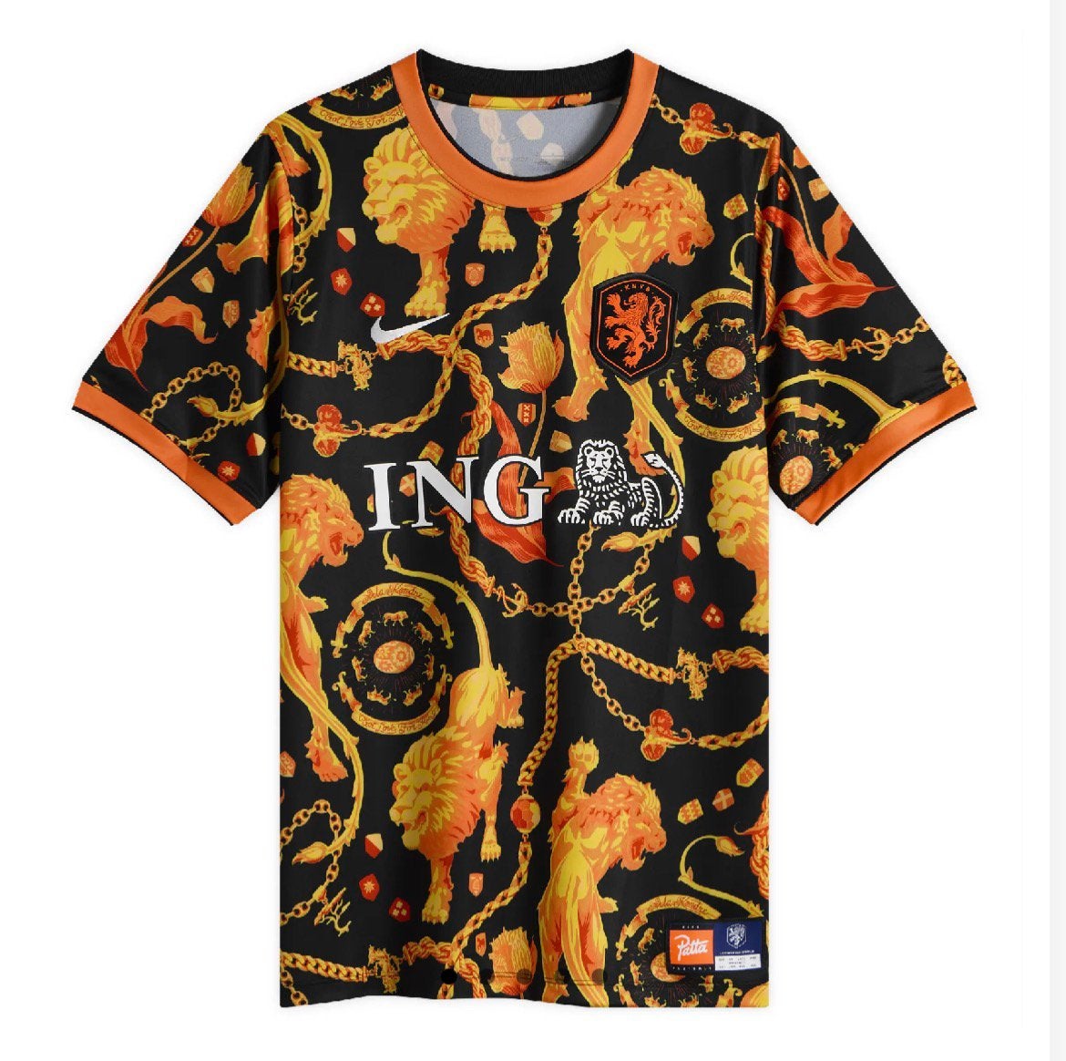 Nike x Patta netherlands academy pro jersey L, Ophalen of Verzenden, Nieuw, Maat 52/54 (L), Oranje