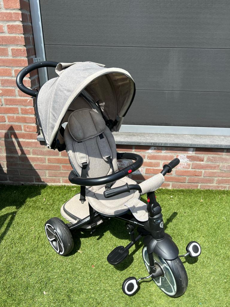 Qplay stager 3-in-1 driewieler, Ophalen of Verzenden, Zo goed als nieuw, Velgrem, Duwstang