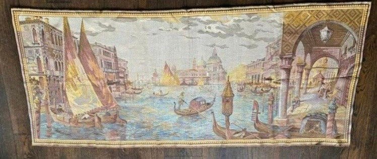 Gobelin van Venetie antiek, Ophalen