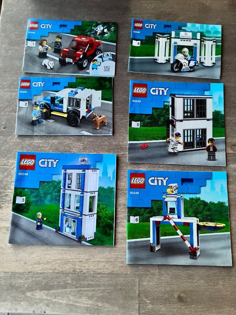 Lego City 60246 Politiestation, City, Lego, Ophalen of Verzenden, Zo goed als nieuw
