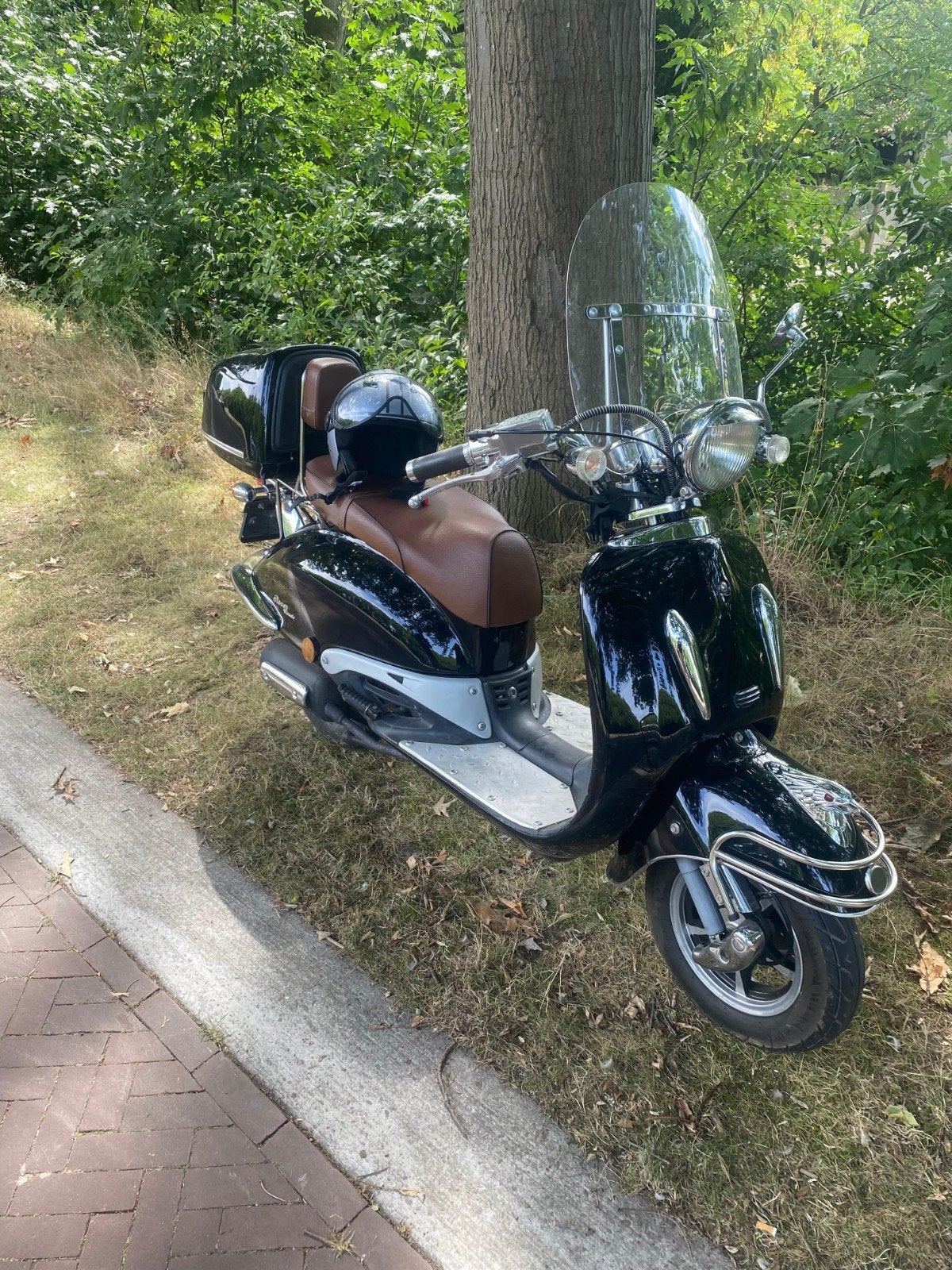 Te koop: Rover Classic retro scooter, Fietsen en Brommers, Ophalen, Gebruikt, Benzine, Overige merken