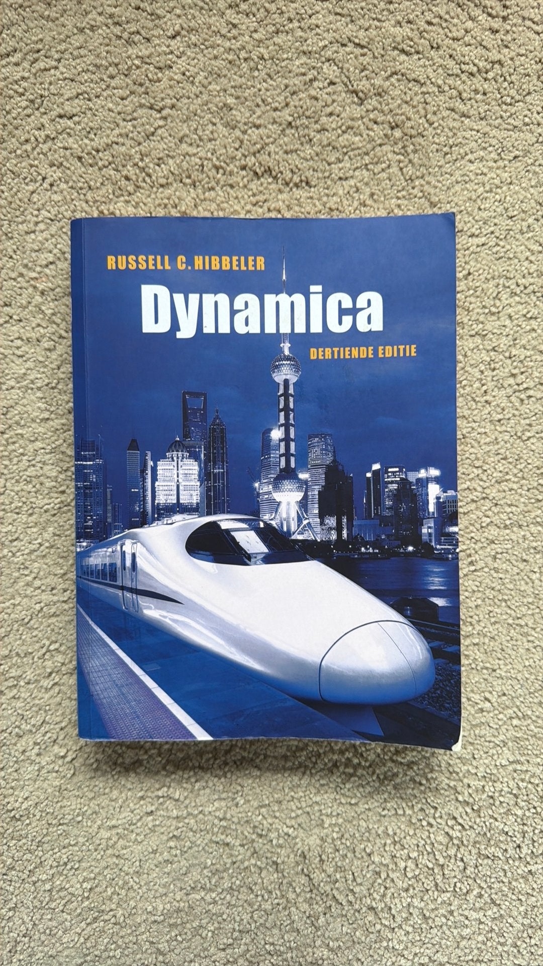 Russel C. Hibbeler - Dynamica, Ophalen of Verzenden, Zo goed als nieuw, Nederlands, Russel C. Hibbeler
