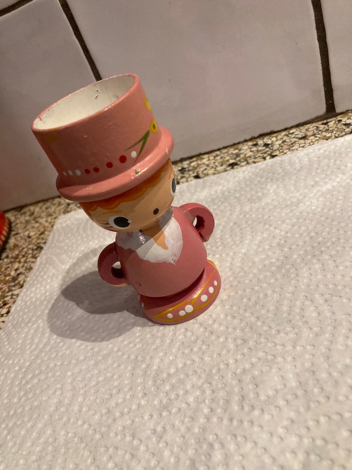Oude eierdop, Antiek en Kunst, Curiosa en Brocante, Ophalen of Verzenden