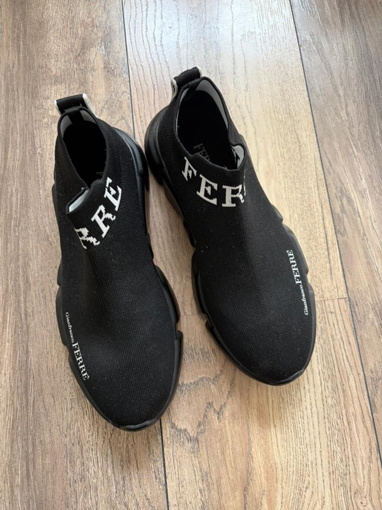 Gianfranco ferre schoenen maat 40, Kleding | Heren, Ophalen of Verzenden, Zo goed als nieuw, Zwart