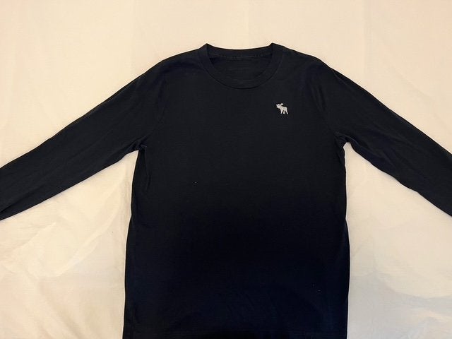 Abercrombie & Fitch lange mouwen, Ophalen, Blauw, Abercrombie & Fitch, Gedragen