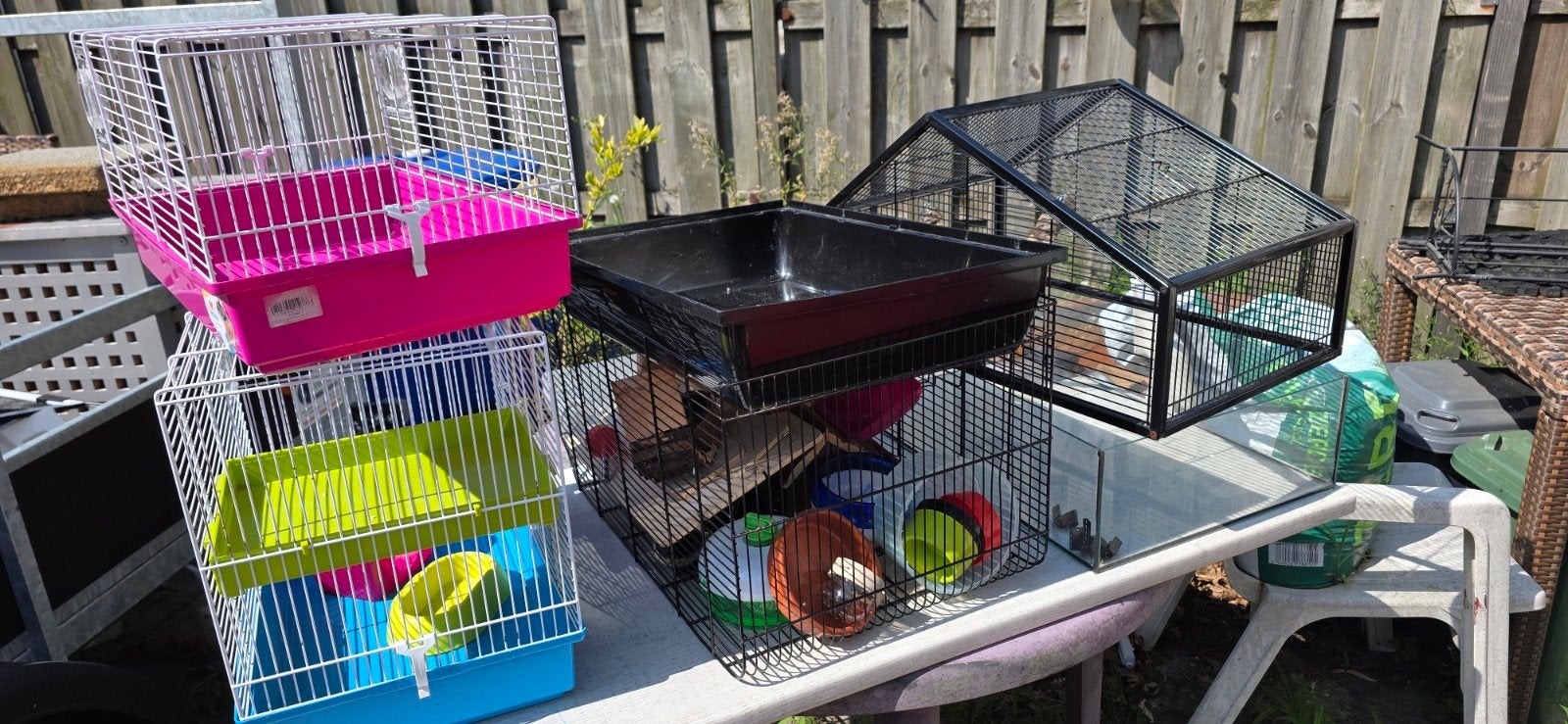 Knaagdieren kooien., Dieren en Toebehoren, Kooi, Minder dan 75 cm, Hamster, Ophalen