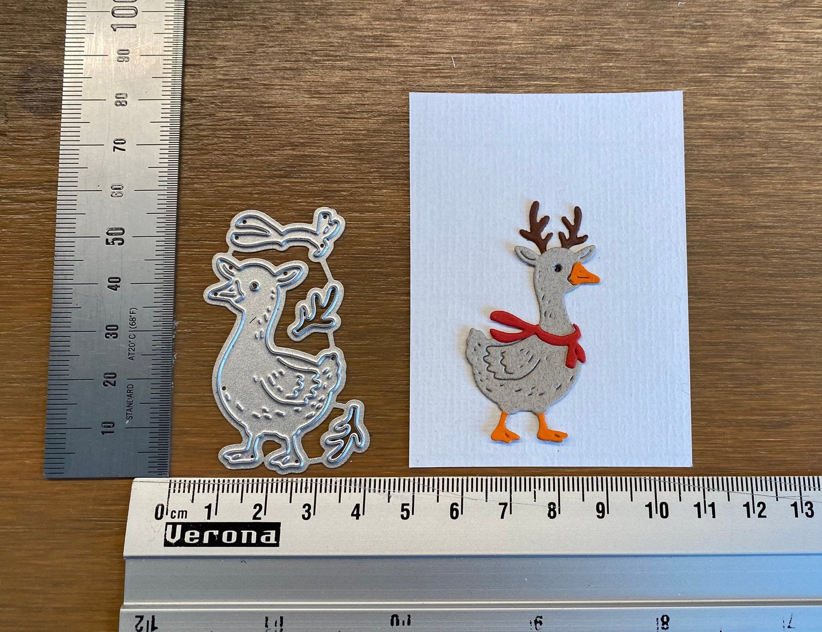 Snijmal Kerstgans “Hert”, Ophalen of Verzenden, Nieuw, Kerst, Pons of Mal