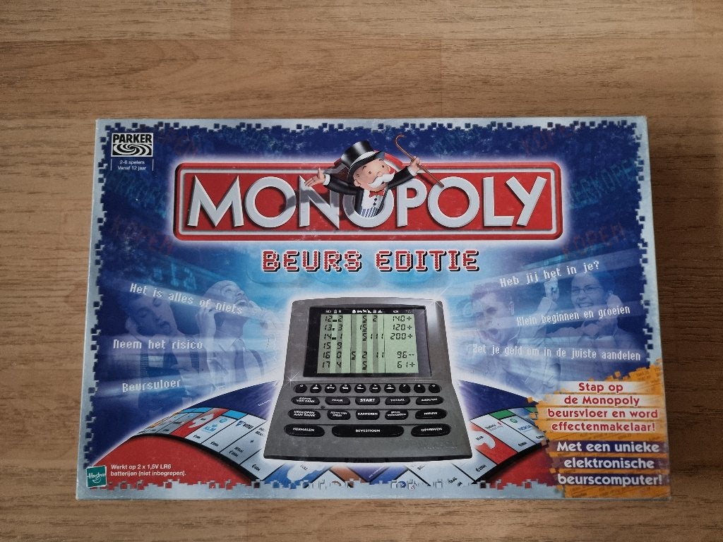 Monopoly Beurseditie, Hobby en Vrije tijd, Gezelschapsspellen | Bordspellen, Ophalen of Verzenden, Nieuw, Parker