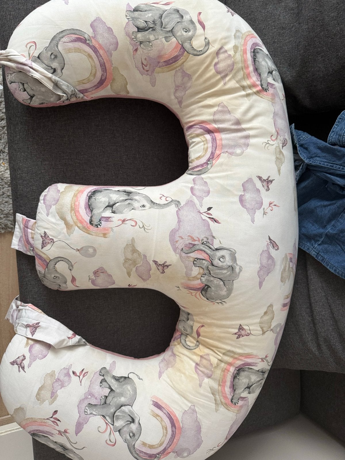 Twin Z voedingskussen voor baby's - zo goed als nieuw, Ophalen of Verzenden, Zo goed als nieuw