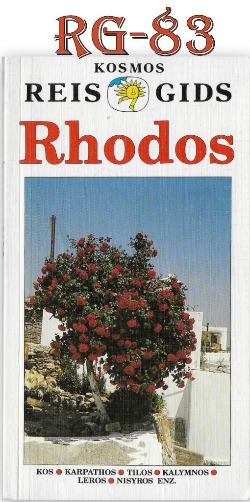 RG83 Kosmos Reisgids Rhodos 1991, Overige merken, Europa, Ophalen of Verzenden, Zo goed als nieuw