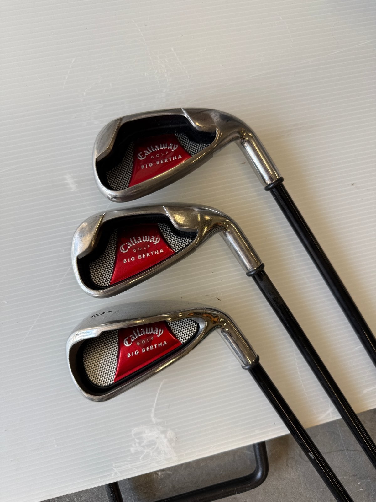 Callaway Big Bertha Golfclubs (5, 8, 9), Sport en Fitness, Ophalen, Gebruikt, Club, Callaway