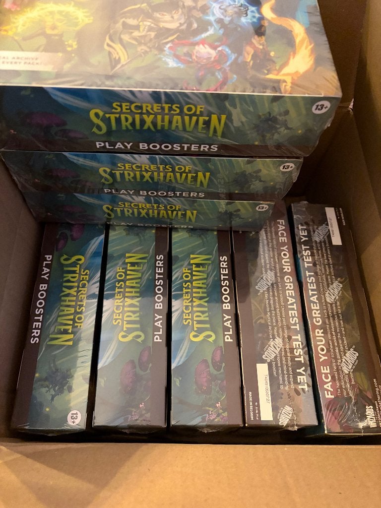 MTG boosterboxen + Deadpool Secret Lair, Hobby en Vrije tijd, Verzamelkaartspellen | Magic the Gathering, Zo goed als nieuw, Boosterbox
