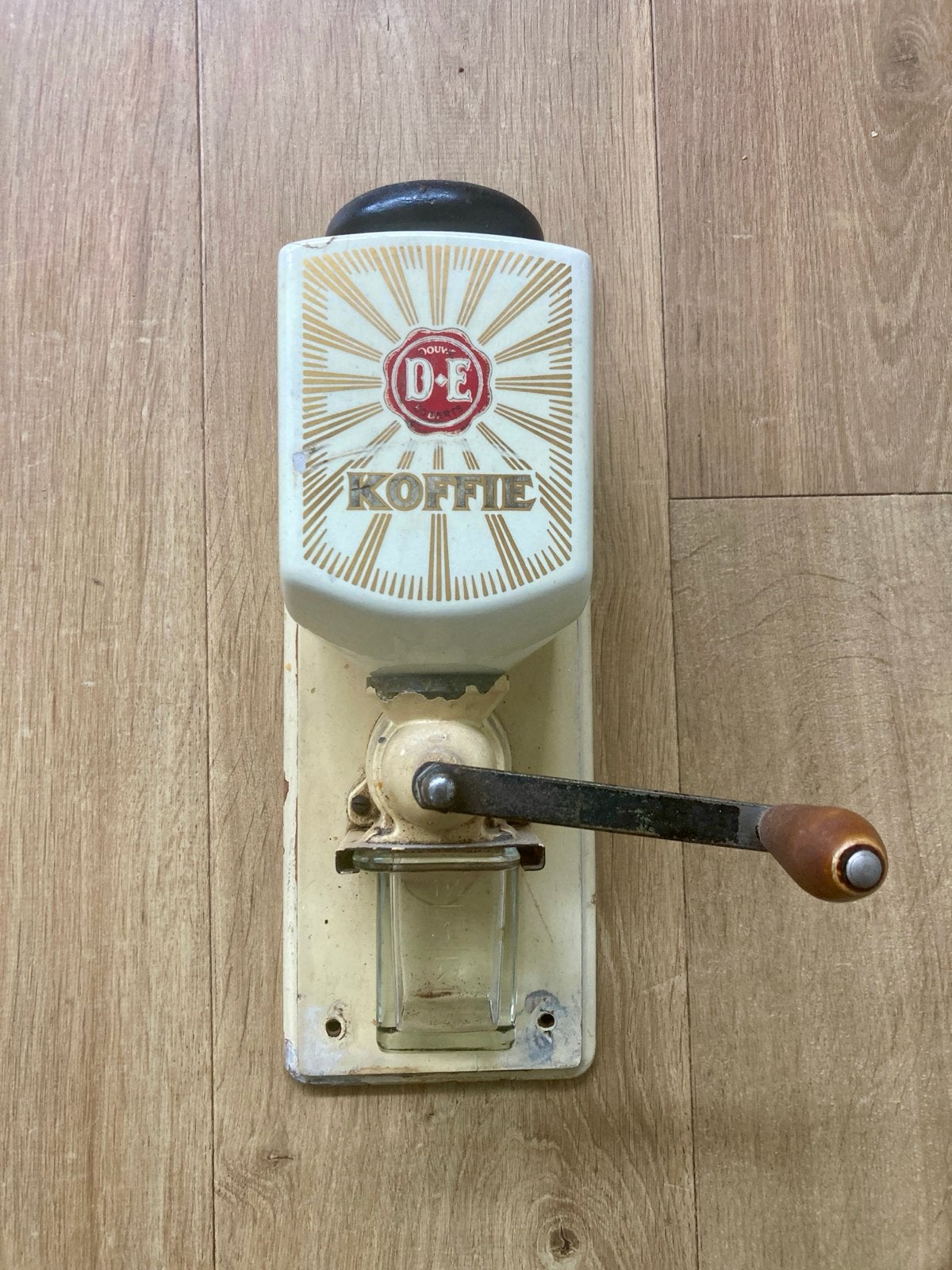 Vintage Douwe Egberts Koffiemolen - Wandmodel, Ophalen of Verzenden