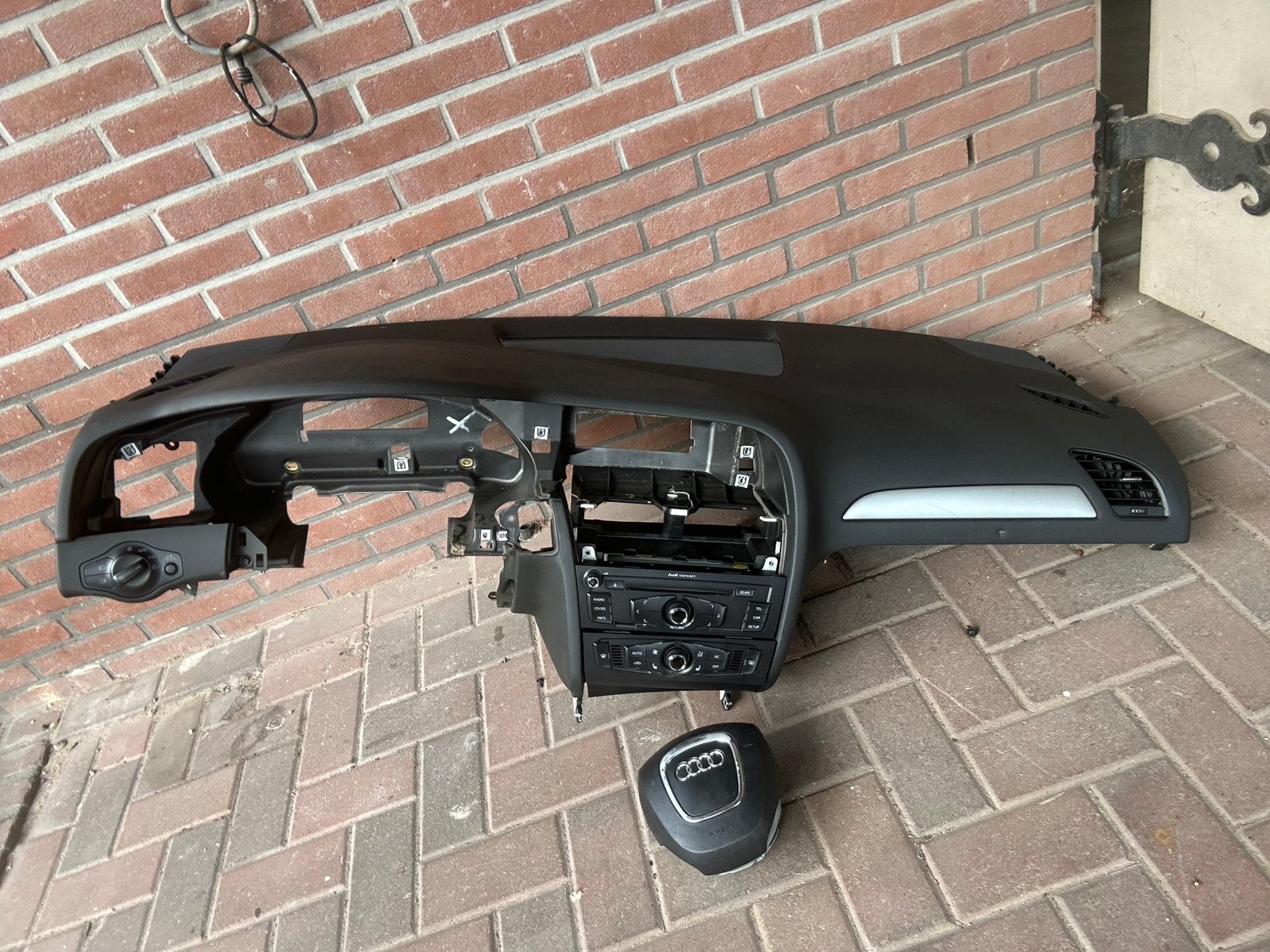 Audi A4 2.0 tdi B8 dashbord airbag set kompleet + module, Ophalen of Verzenden, Audi