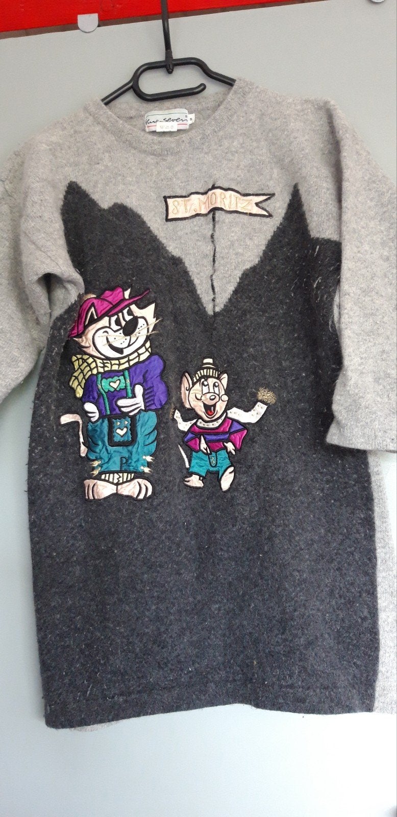 Angora dames trui, Ophalen of Verzenden, Gedragen, Maat 36 (S)