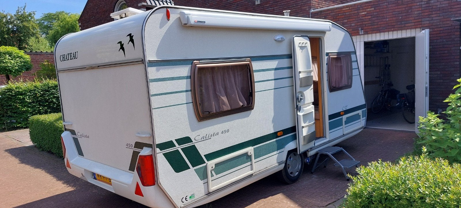 Chateau Calista 466C 2005 met mover en fietsendrager, Chateau, Rondzit, 750 - 1000 kg, Particulier