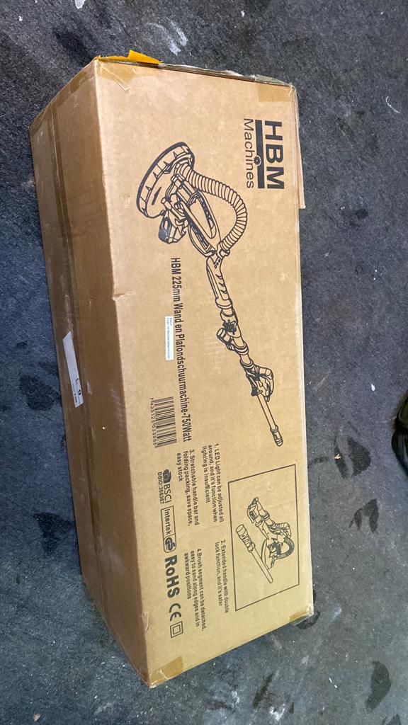 Plafonschuurmacine, Ophalen, Zo goed als nieuw, 600 tot 1200 watt, Overige typen