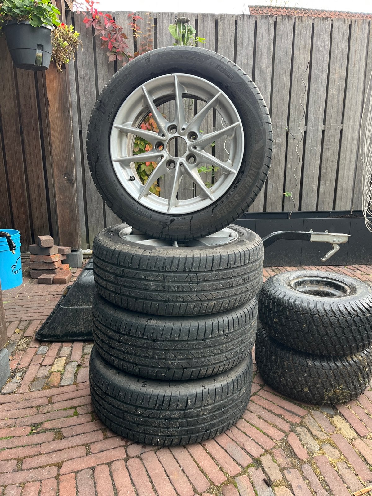 Bmw e9x 16 inch velgen met banden, Ophalen, BMW