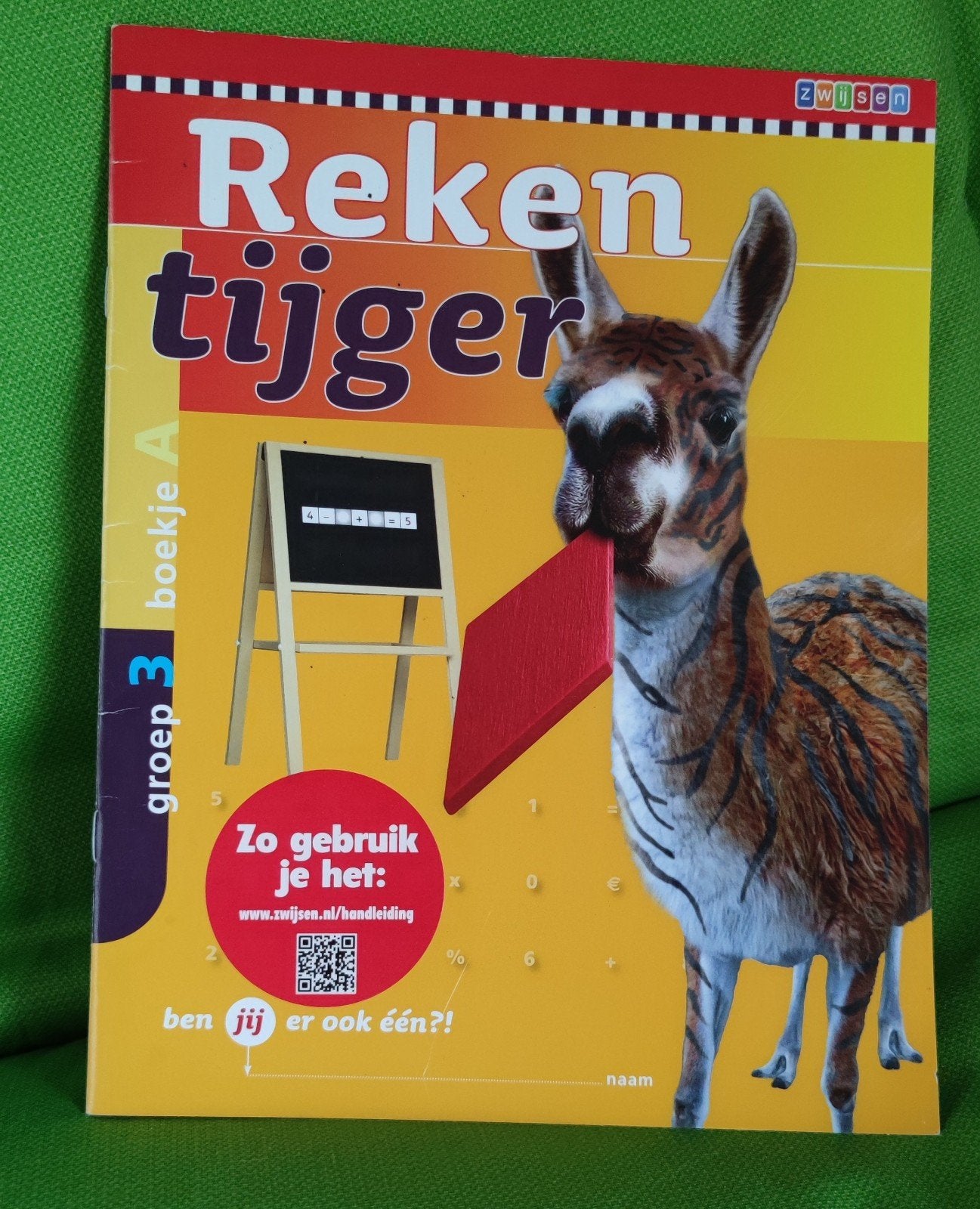 Rekentijger Groep 3 Boekje A - Zo goed als nieuw, Ophalen of Verzenden, Zo goed als nieuw, Overige niveaus, Overige vakken