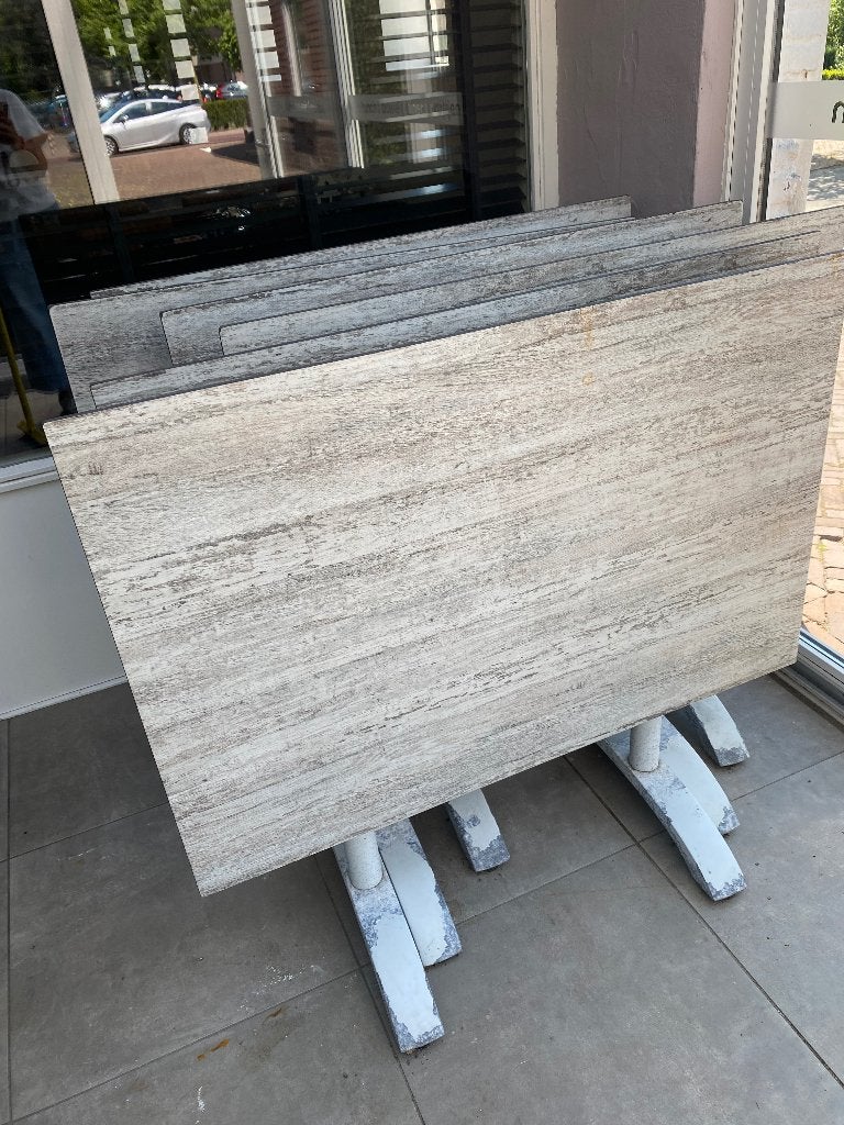 Tuintafel, Tuin en Terras, Tuintafels, Ophalen, Gebruikt, Rechthoekig