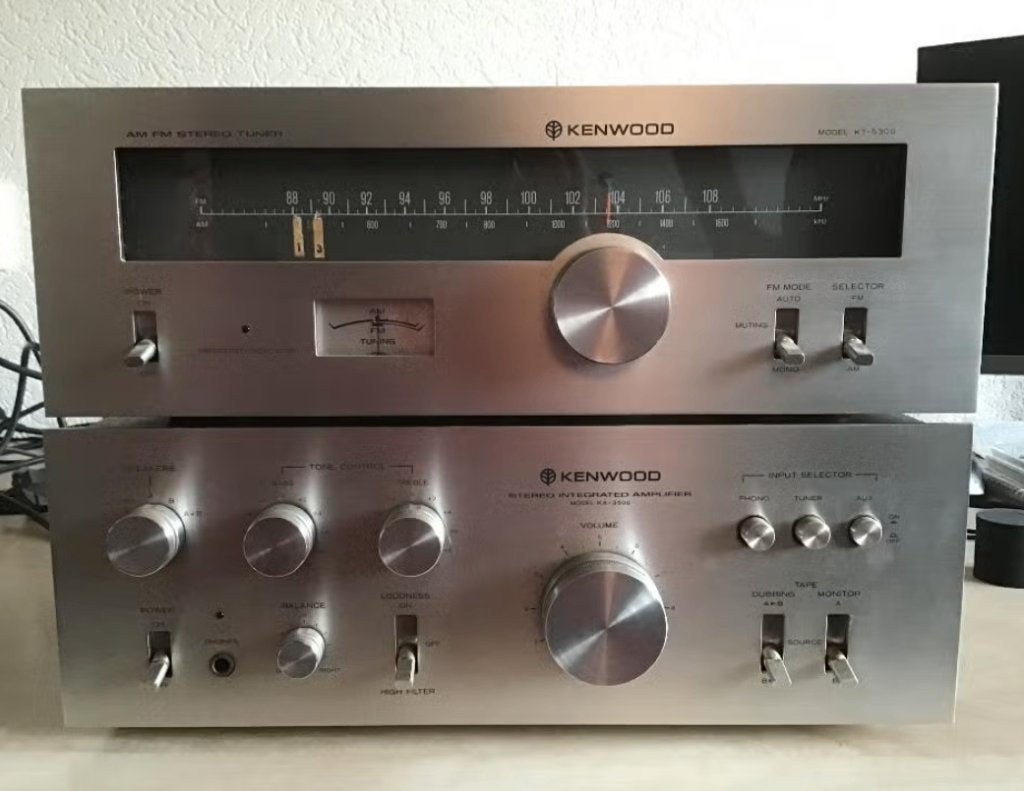 Kenwood KA-3500 Kenwood KT-5300, Ophalen, Minder dan 60 watt, Overige merken