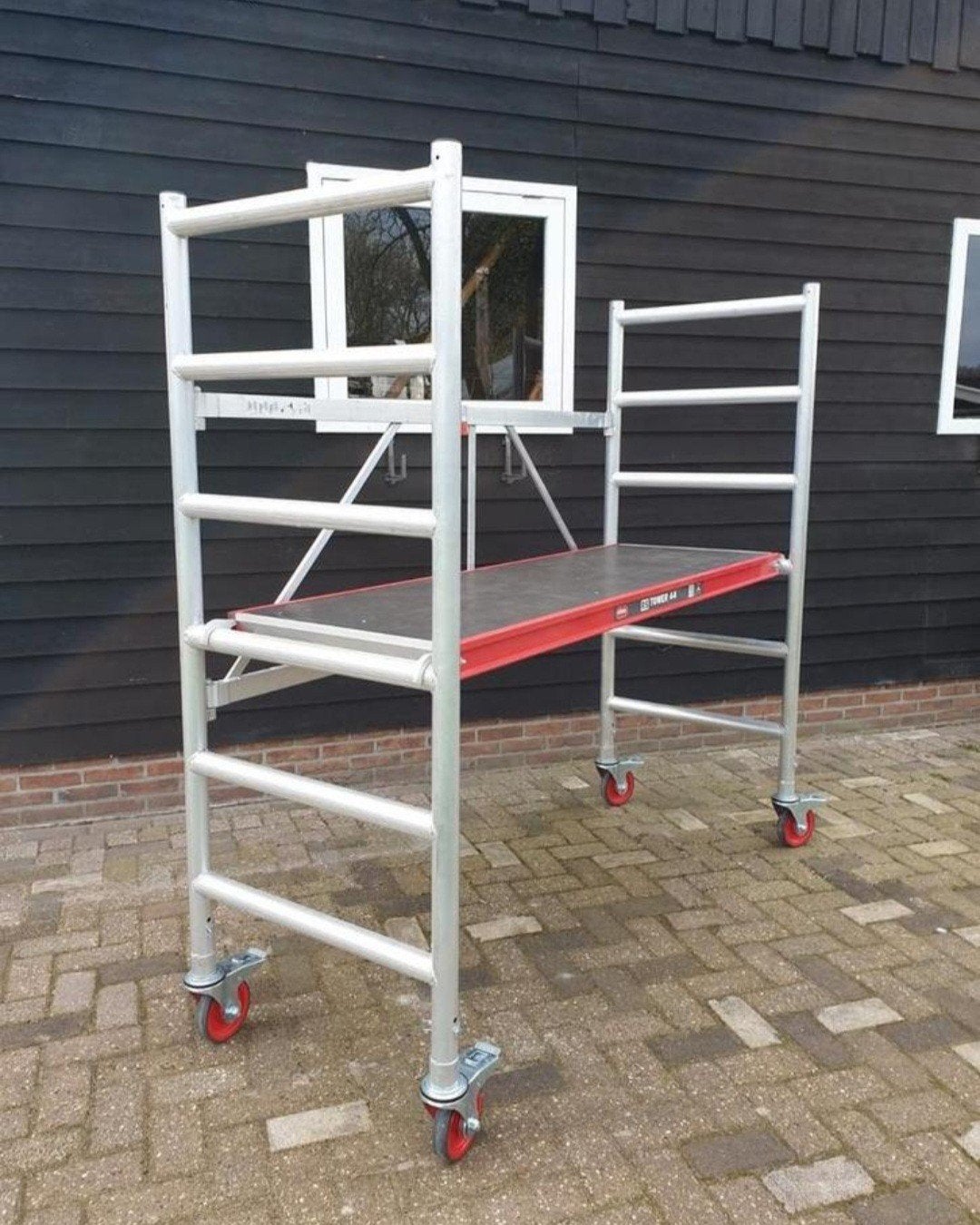 Kamersteiger Altrex te huur, Doe-het-zelf en Verbouw, Steigers, Ophalen, Rolsteiger of Kamersteiger