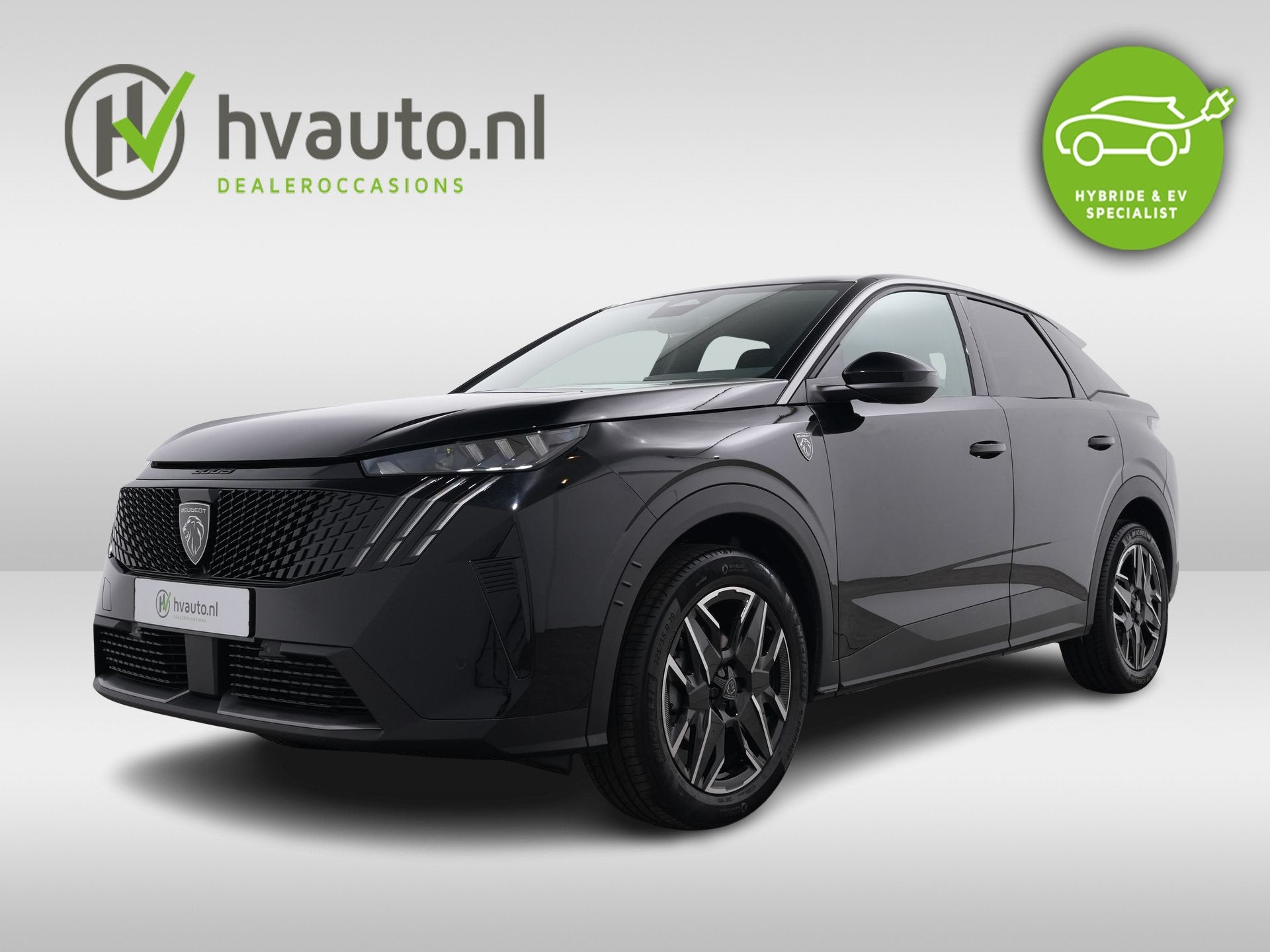 Peugeot 3008 1.2 HYBRID 145PK GT E-DCS6 | Achterklep Elektri, Auto's, Gebruikt, 1199 cc, Adaptive Cruise Control, Leder en Stof