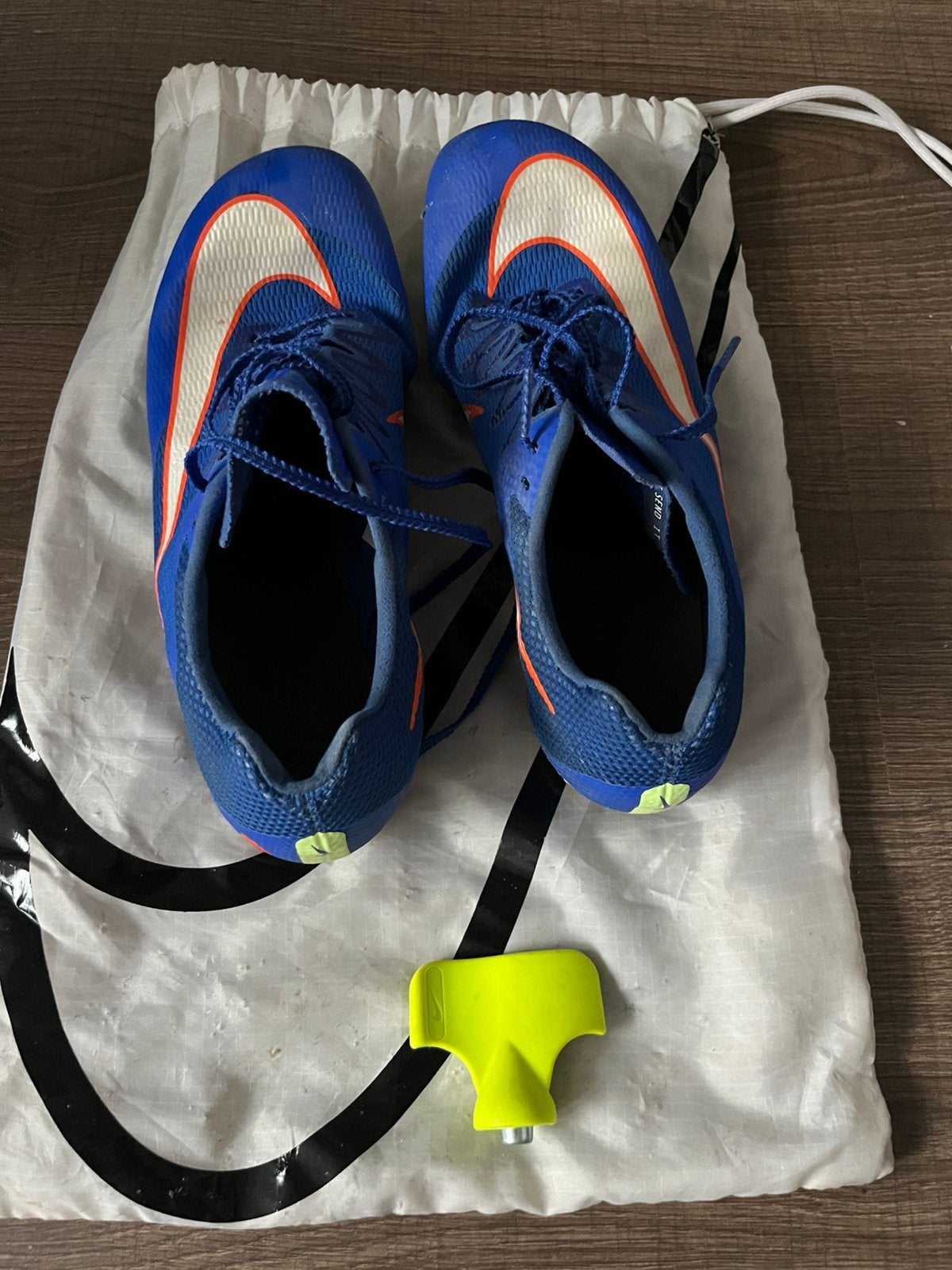 Nike sprint spikes, Sport en Fitness, Ophalen, Nike, Zo goed als nieuw, Spikes