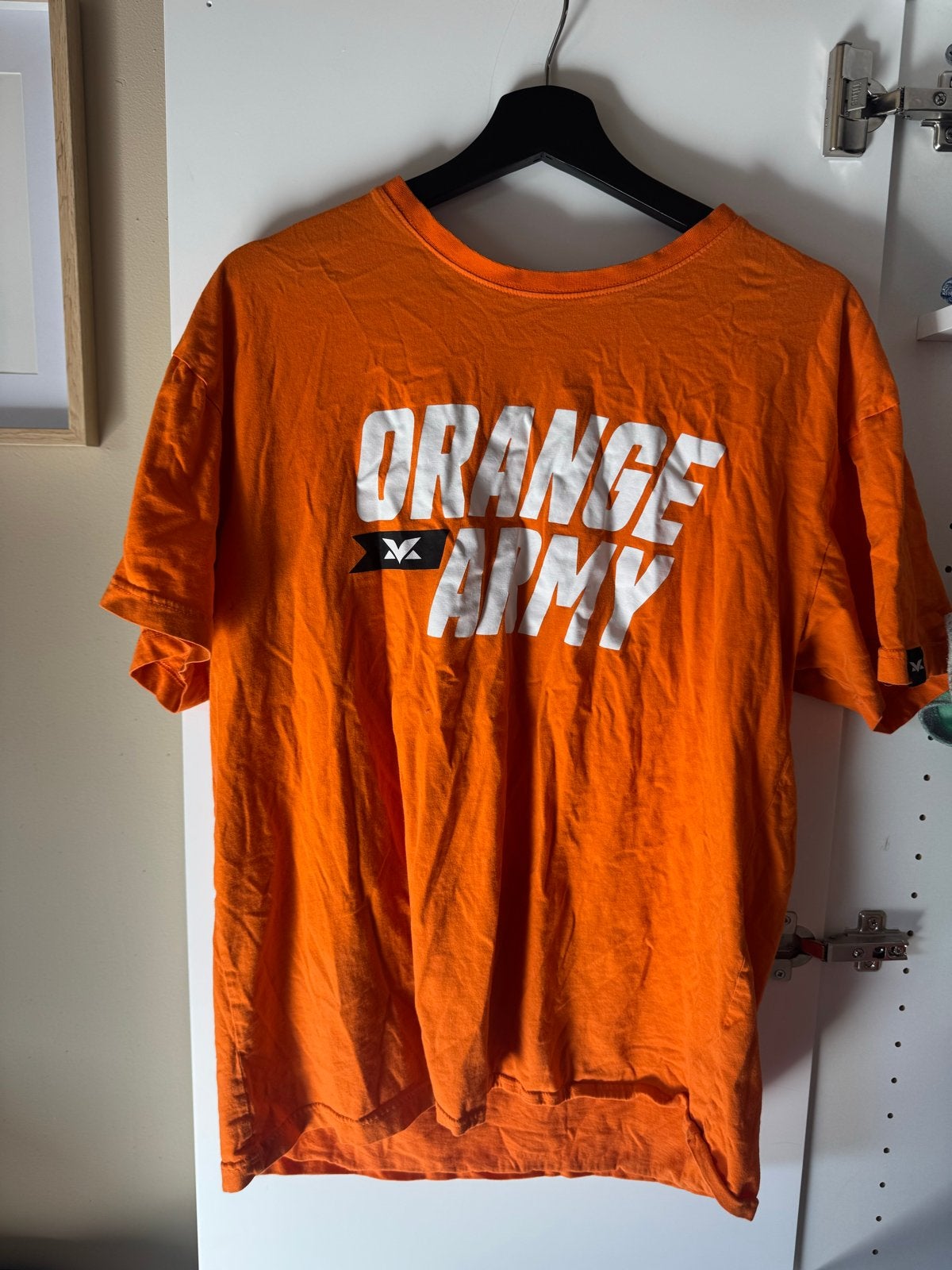 Max Verstappen Orange Army T-shirt XXL, Ophalen of Verzenden, Gedragen, Overige maten, Oranje