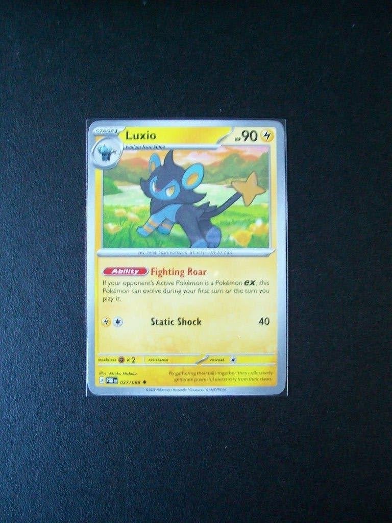 3982. Nieuwe Pokemon Kaart LUXIO HP 90 (027/088), Verzenden, Nieuw, Losse kaart