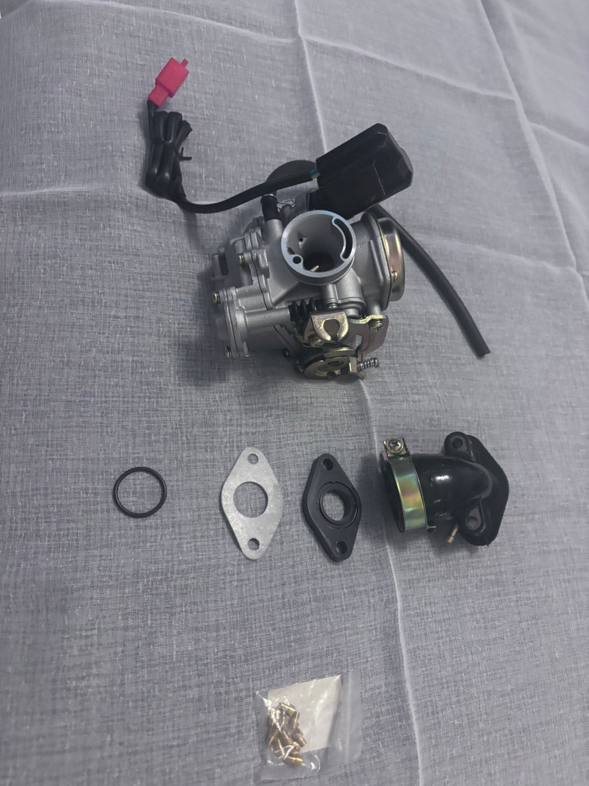 GY6/China Carburateur 50cc-spruitstuk,sproeiers - NIEUW  €20, Ophalen of Verzenden, Nieuw, Carburateur, Overige merken