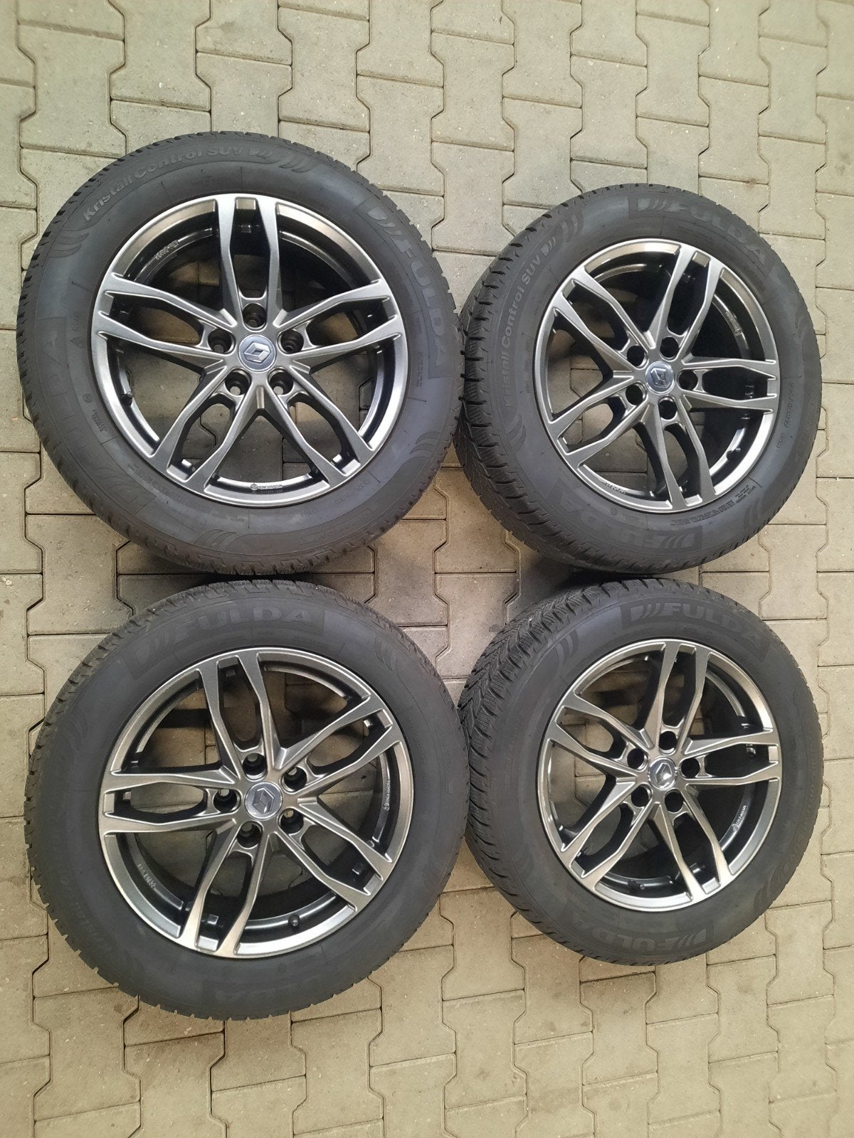 17 inch velgen 5×114.3 RENAULT CAPTUR KADJAR NISAN WINTERSET, Auto-onderdelen, Banden en Velgen, 17 inch, Personenwagen, Gebruikt