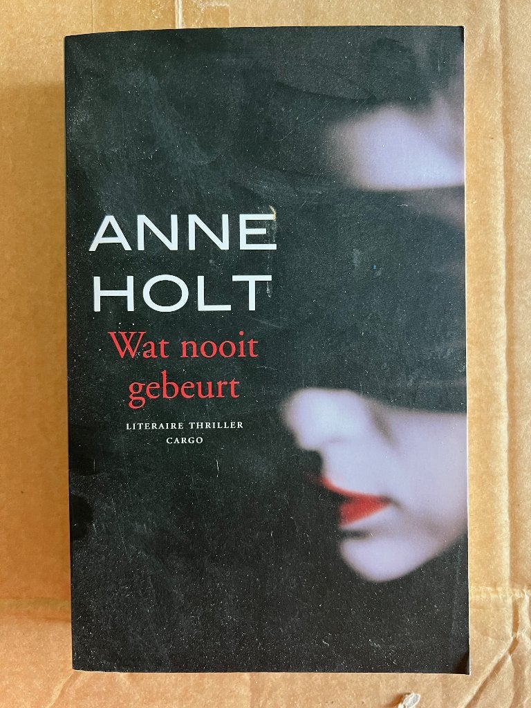 Anne Holt: Wat nooit gebeurt, Boeken, Ophalen of Verzenden, Gelezen, Anne Holt