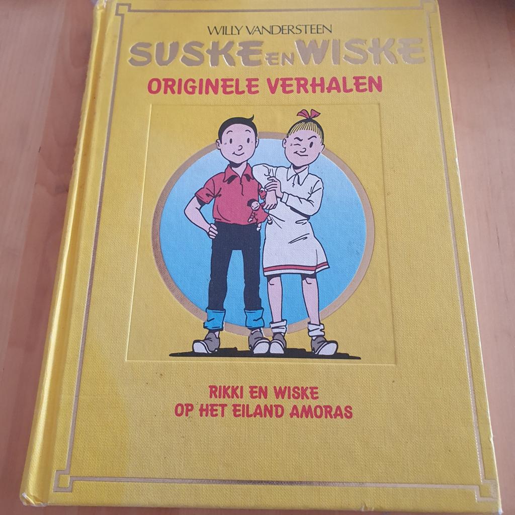 Suske en Wiske: Rikki en Wiske op het Eiland Amoras, Eén stripboek, Ophalen of Verzenden, Zo goed als nieuw, Willy Vandersteen