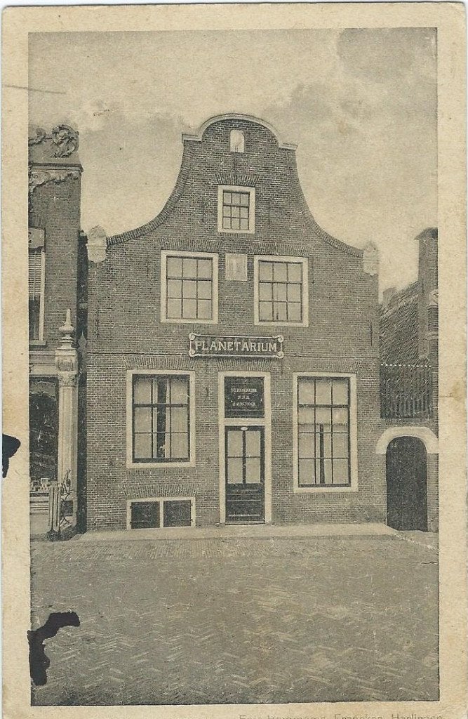 Ansichtkaart FRANEKER  Planetarium, Verzenden, 1920 tot 1940, Ongelopen, Friesland