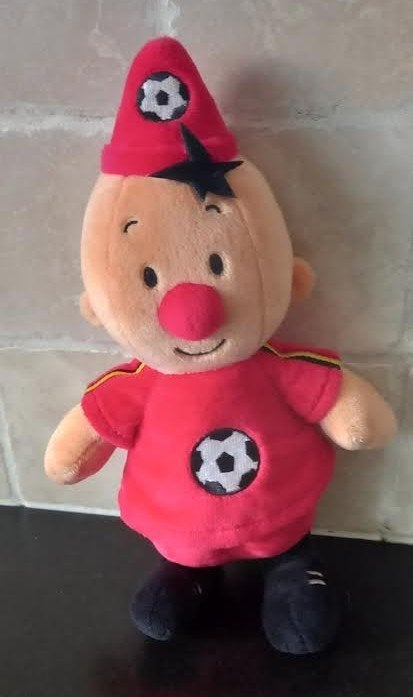 Bumba Knuffel "Rode duivel " 24 cm, Ophalen of Verzenden, Zo goed als nieuw, Overige typen, Wasbaar