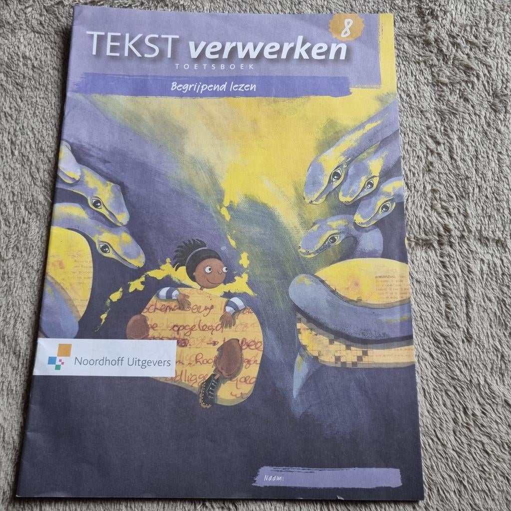 Groep 8 Tekst Verwerken Toetsboek Begrijpend Lezen, Ophalen of Verzenden, Nieuw, Onbekend