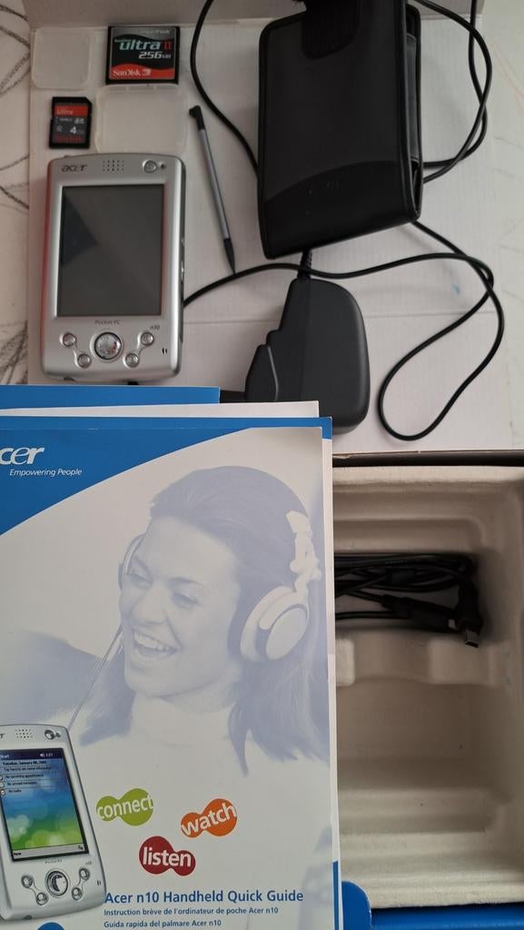 ACER n10 Vintage PDA Pocket PC, Telecommunicatie, Pda's, Ophalen of Verzenden, Gebruikt, Windows Mobile, Acer