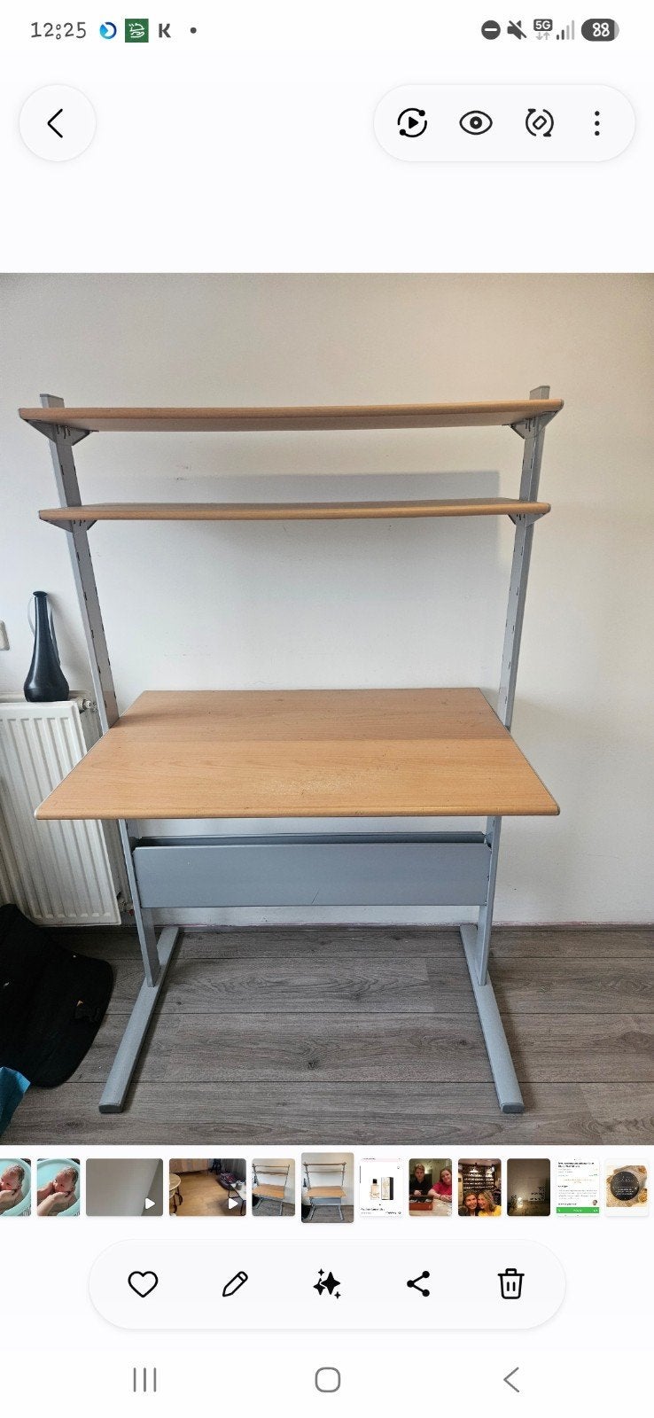 Compact bureau, Ophalen, 70 tot 120 cm